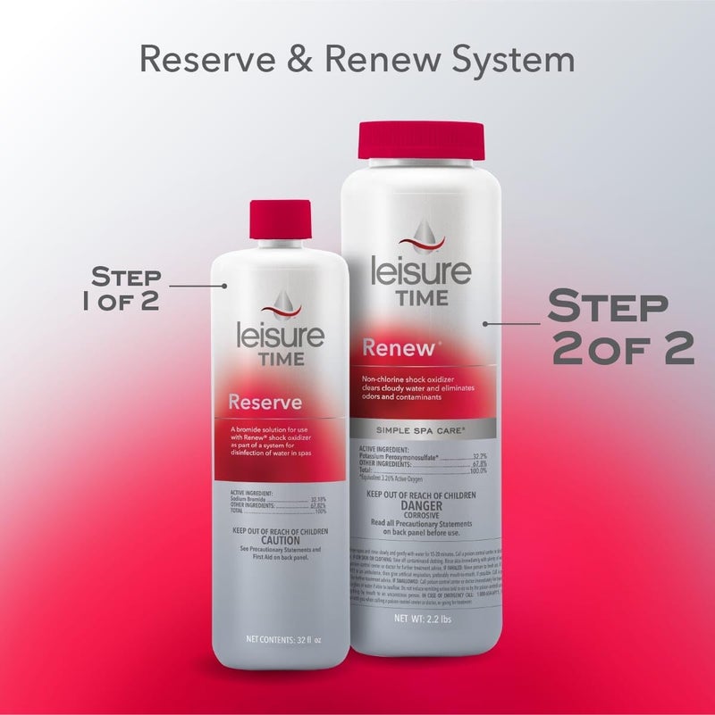 Leisure Time Renew Non-Chlorine Shock Treatment for Spas and Hot Tubs - 2.2 lbs - Image 3